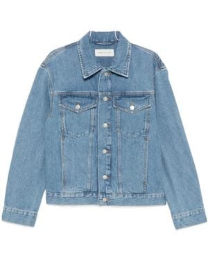 Dries Van Noten Jassen ,Blauw ,Denim Denim Jassen
