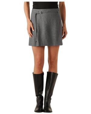 EDITED Lexa Wool Skirt - Grijs