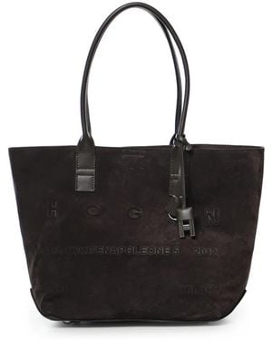 Hogan Tote Bags - Nero