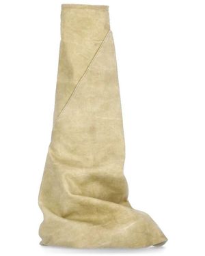 Rick Owens High Boots - Neutre