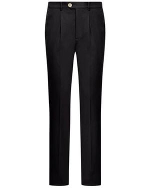 Brunello Cucinelli Gekreukte Broek - Zwart