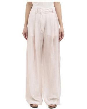 Thelatest Wide Trousers - Pink