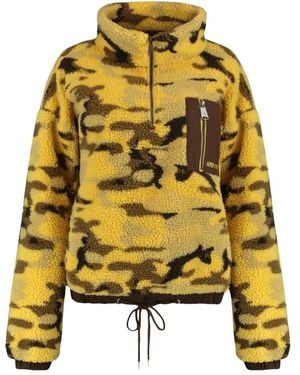 Harper & Yve Dagmar Fleece Jas - Geel