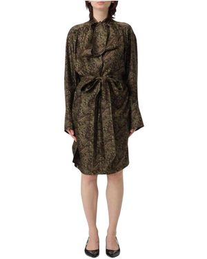 Saint Laurent Short Dresses - Black