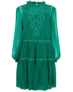 Alberta Ferretti Short Dresses - Green