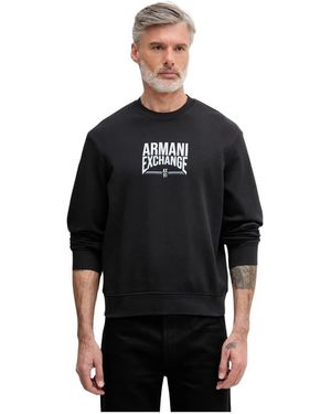 ARMANI EXCHANGE Sweatshirts - Negro