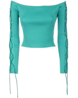 GIUSEPPE DI MORABITO Round-Neck Knitwear - Vert