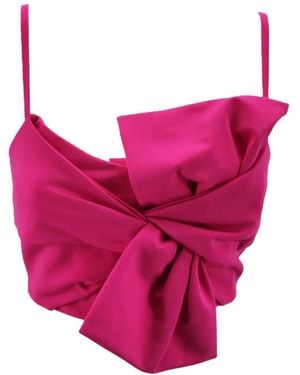 P.A.R.O.S.H. Parosh Hemden Fuchsia - Roze