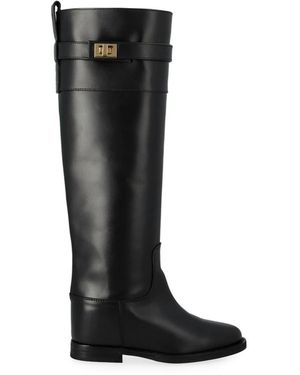 Via Roma 15 High Boots - Black