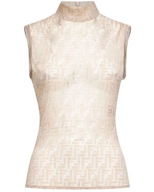 Fendi Tops ,Mou Top - Naturel