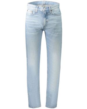 Calvin Klein Azzurro Cotton Men's Jeans - Blue