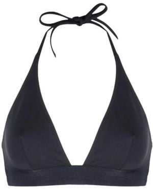 Eres Badmode ,Zwart ,Nylon Milkshake Triangle-Cup Bikini Top - Blauw