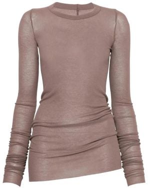 Rick Owens Long Sleeve Tops - Marrón