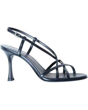 Sergio Levantesi Schoenen ,Blauw ,Leer Heide Sandal