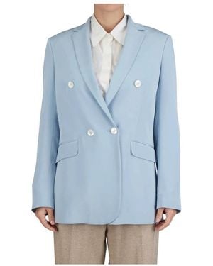 Kiton Blazers - Blue
