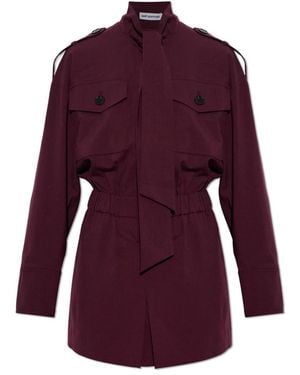 Self-Portrait Playsuits - Morado