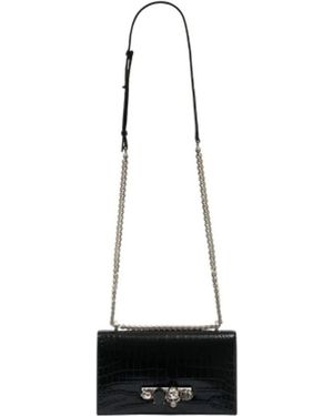 McQueen Cross Body Bags - Black
