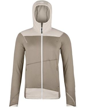 Ortovox Fitness ,Grijs ,Wol Fleece Light Hoody