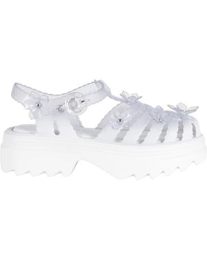Melissa Flat Sandals - Blanco