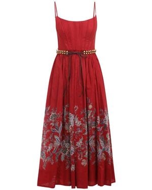 Zimmermann Midi Dresses - Rood