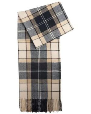 Barbour Stanway Tartan Schal - Grau