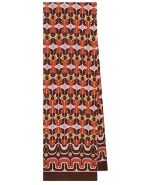 Maliparmi Silky Scarves - Rouge
