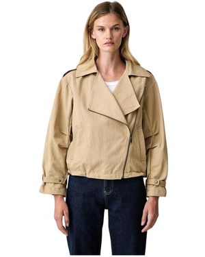 DKNY Jassen ,Katoen Kort Jasje - Naturel