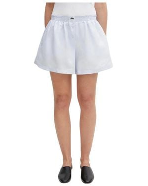 Lacoste Short Shorts - Blanc