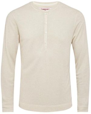 Orlebar Brown Long Sleeve Tops - White