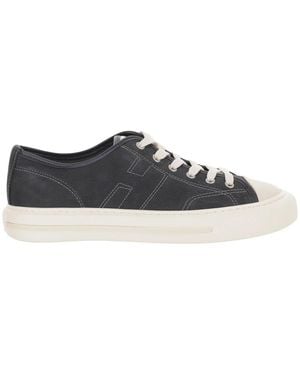 Hogan Rebel Leder-Sneakers - Schwarz