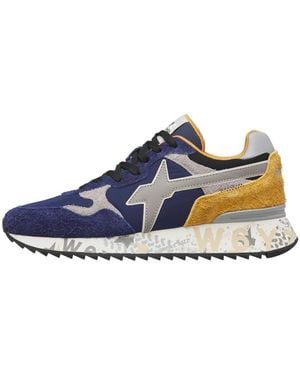 W6yz Yak-M Sneakers - Blauw