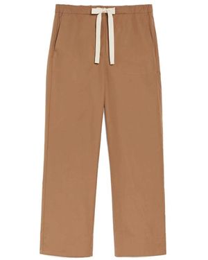 Max Mara Straight Trousers - Marrón