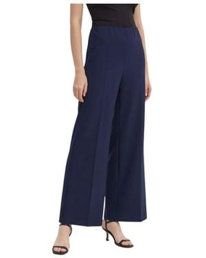 Sandro Ferrone Wide Trousers - Blu