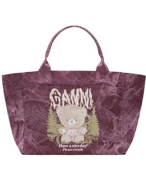 Ganni Tote Bags - Viola