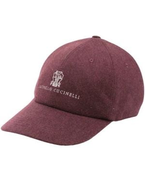 Brunello Cucinelli Caps - Viola