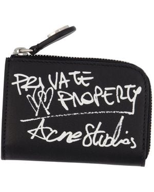 Acne Studios Wallets & Cardholders - Negro