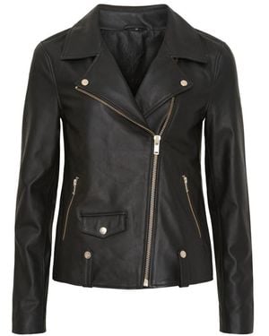 Notyz Leather Jackets - Negro