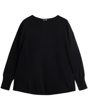Aspesi Round-Neck Knitwear - Black