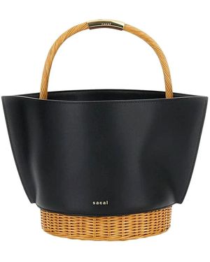 Sacai Bucket Bags - Nero