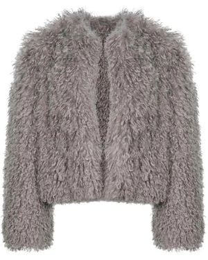 Tagliatore Faux Fur & Shearling Jackets - Gris