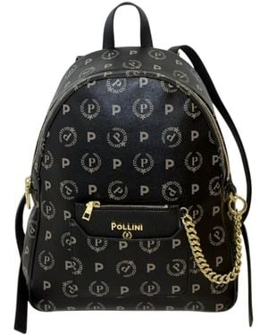 Pollini Backpacks - Black