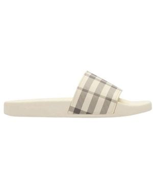 Burberry Sliders - Natural