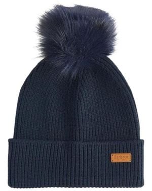 Barbour Dover Muts & Hailes Sjaal Cadeauset - Blauw