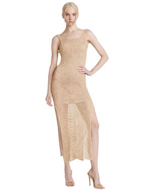 SIMONA CORSELLINI Knitted Dresses - Natural