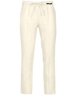 Michael Coal Adam Linnen Broek - Naturel