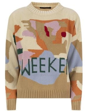 Weekend Round-Neck Knitwear - Blue