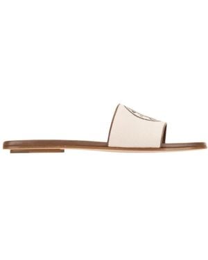Burberry Slipper - Weiß