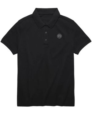 Canada Goose Polo Shirts - Black