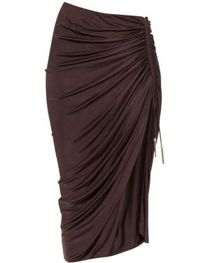 Balmain Rokken ,Bruin ,Asymmetrische Rok