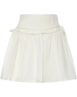 Pinko Short Skirts - White